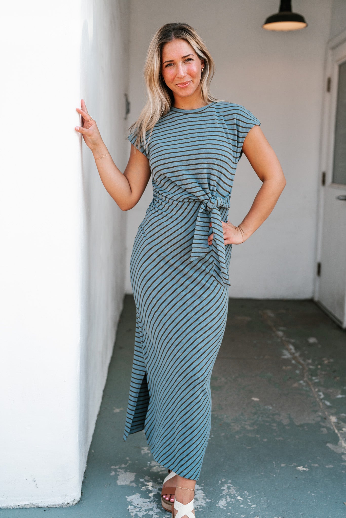 In Between The Lines Maxi Dress