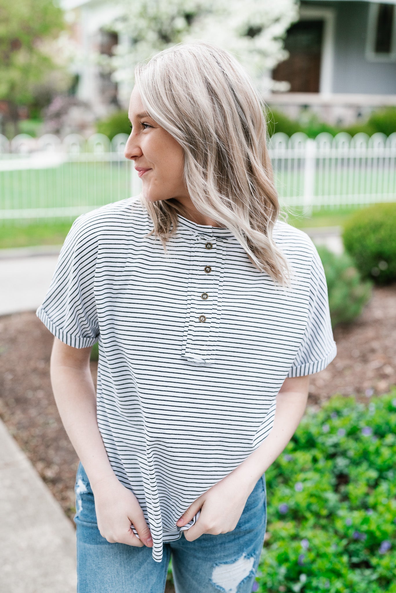Dianella Striped Top