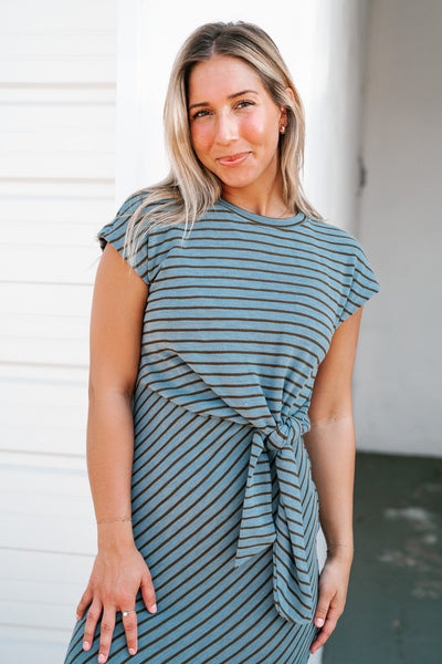 In Between The Lines Maxi Dress