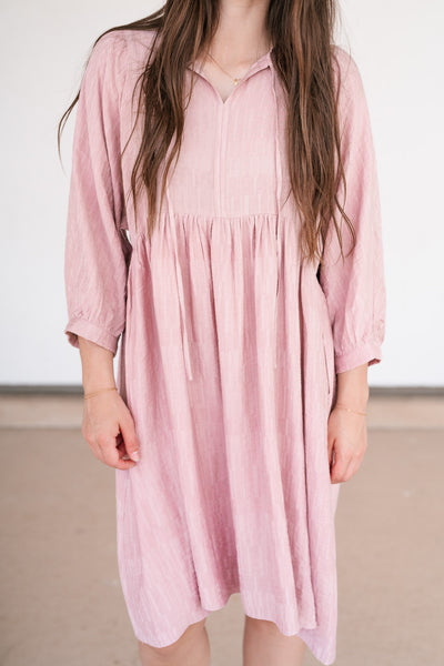 Aurora Mauve Textured Dress