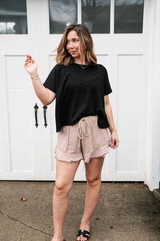 Warm Breeze Lounge Short - Mocha