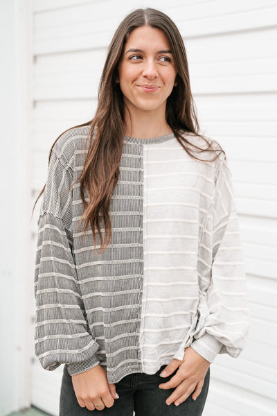 Bella Basic Stripes Top