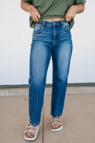 Risen Kennedy High Rise Boyfriend Tapered Jean
