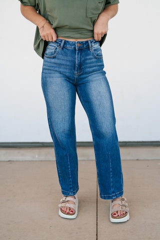 Risen Kennedy High Rise Boyfriend Tapered Jean