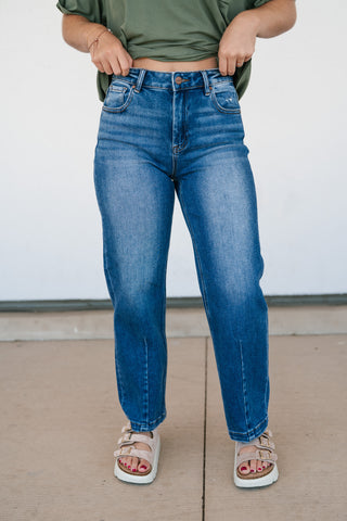 Risen Kennedy High Rise Boyfriend Tapered Jean