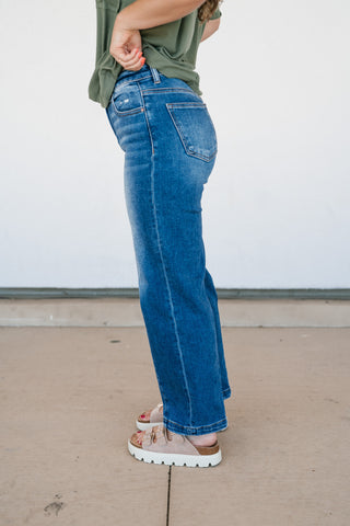 Risen Kennedy High Rise Boyfriend Tapered Jean