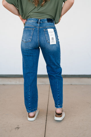 Risen Kennedy High Rise Boyfriend Tapered Jean