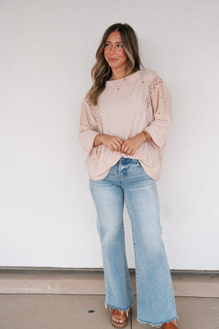 Floral Fable Relaxed Oversized Top