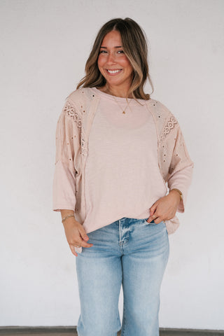 Floral Fable Relaxed Oversized Top