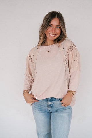 Floral Fable Relaxed Oversized Top