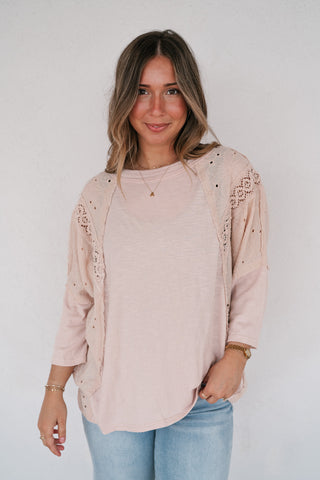 Floral Fable Relaxed Oversized Top