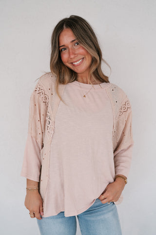 Floral Fable Relaxed Oversized Top