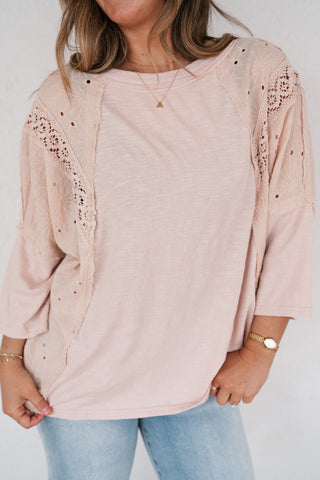 Floral Fable Relaxed Oversized Top