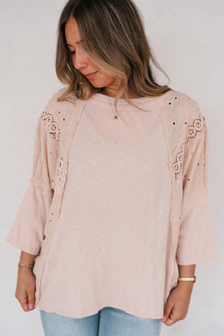 Floral Fable Relaxed Oversized Top