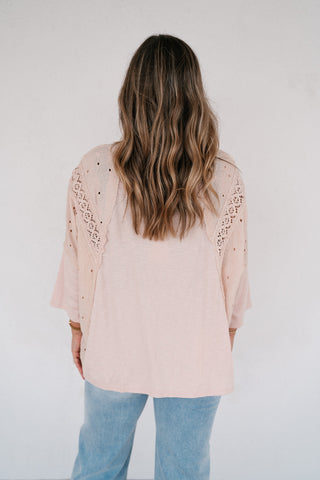 Floral Fable Relaxed Oversized Top