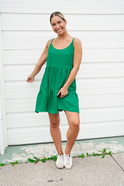 Belmont Tiered Mini Dress