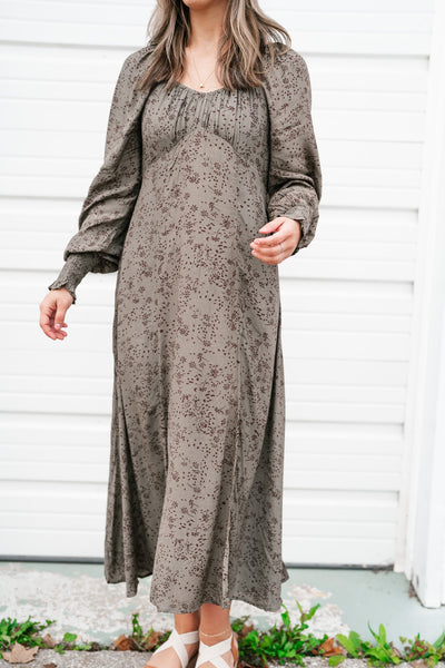 Olive Dreams Midi Dress
