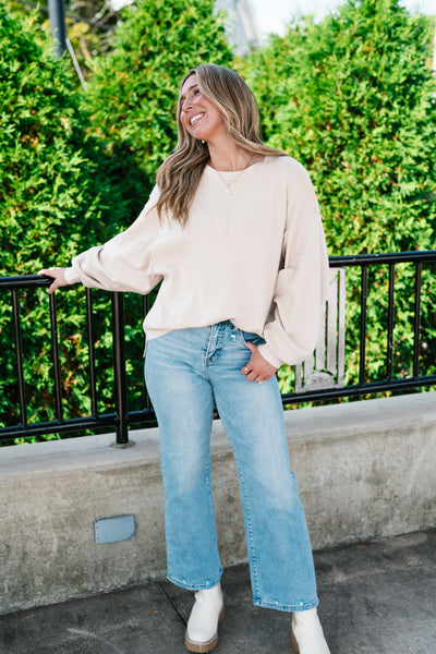 Everyday Essential Knit Sweater Top