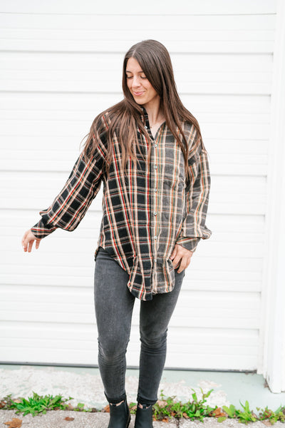 Fall For Me Two Toned Flannel