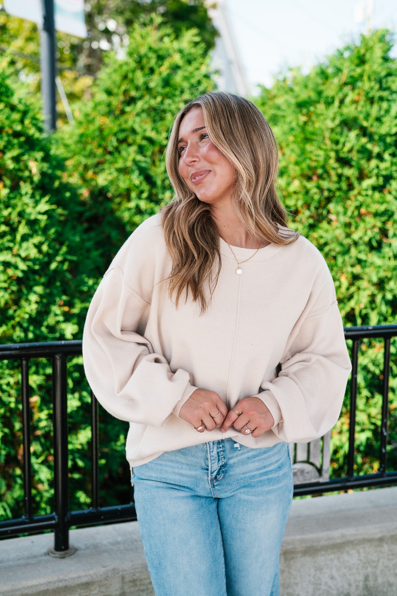 Everyday Essential Knit Sweater Top