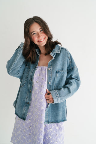 Worn Well Light Wash Denim Jacket