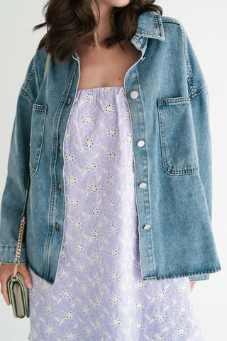 Worn Well Light Wash Denim Jacket