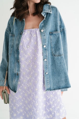 Worn Well Light Wash Denim Jacket
