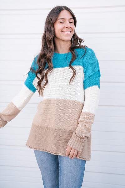 Color Me Cozy Sweater Top