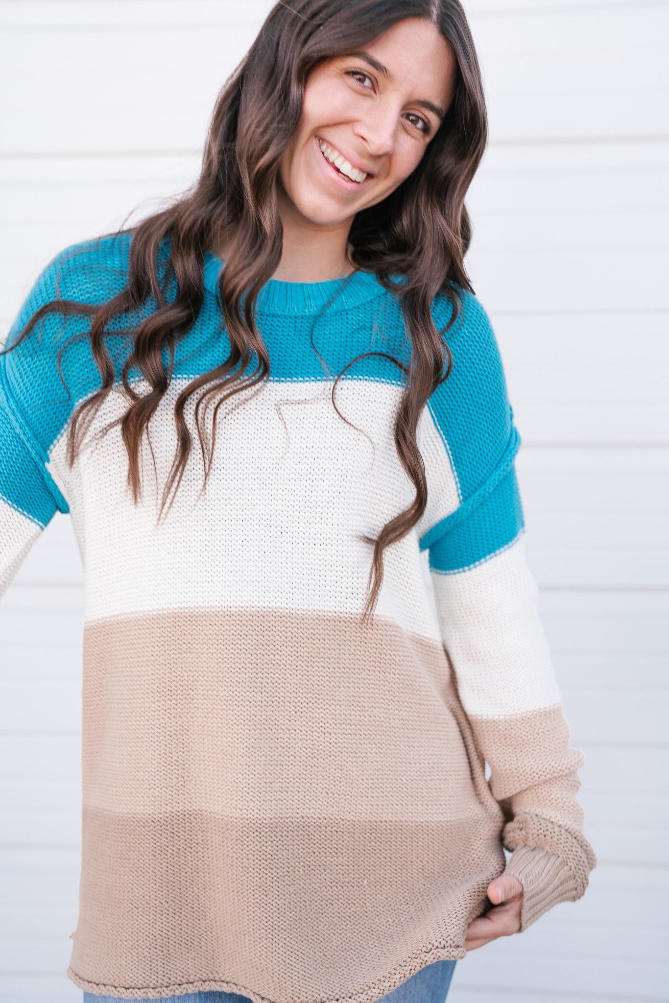 Color Me Cozy Sweater Top