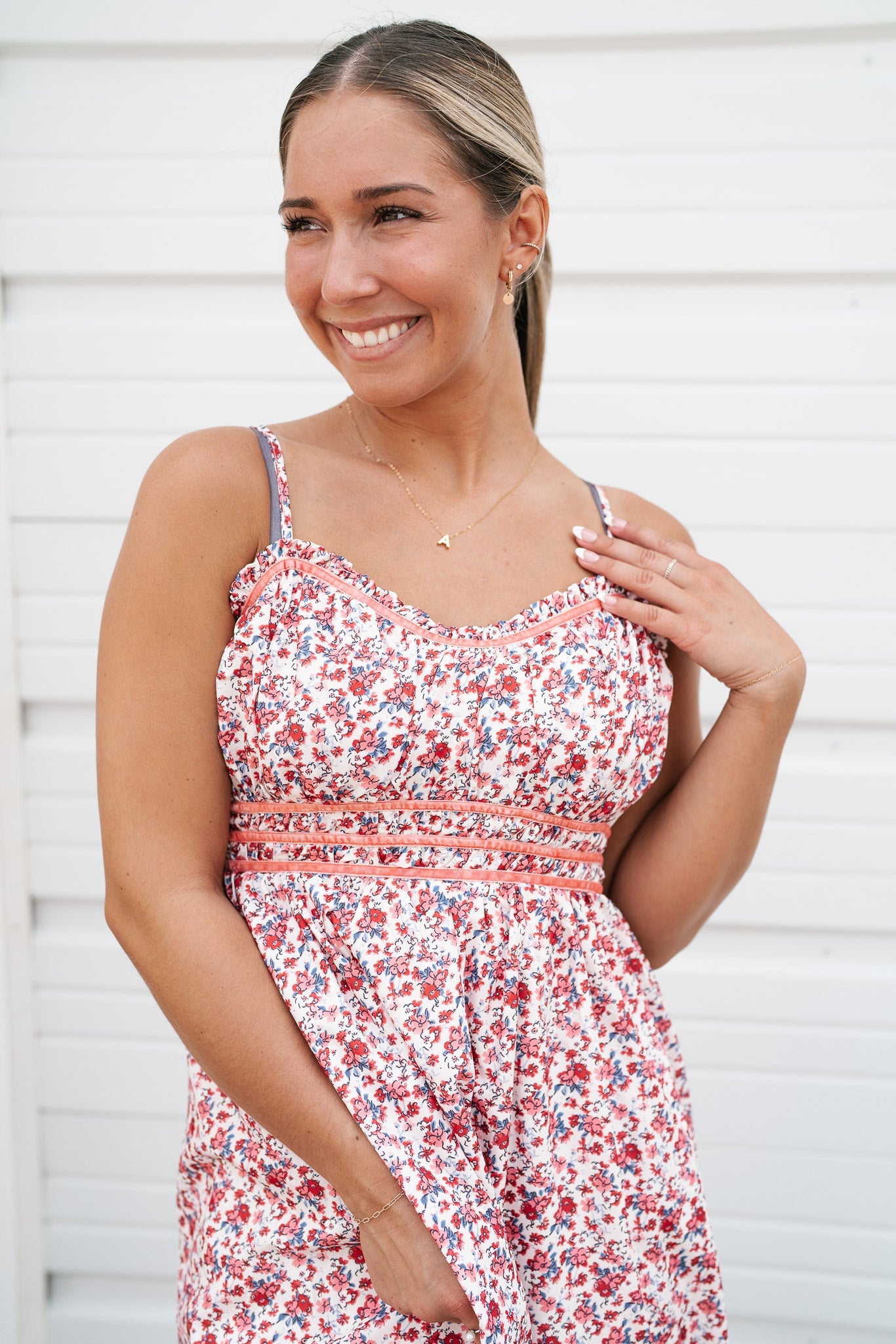 Baby I'm Back Daisy Midi Dress