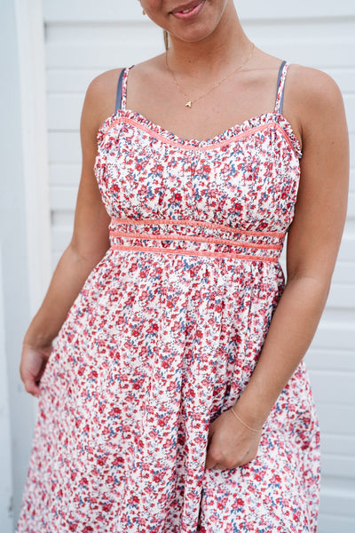 Baby I'm Back Daisy Midi Dress