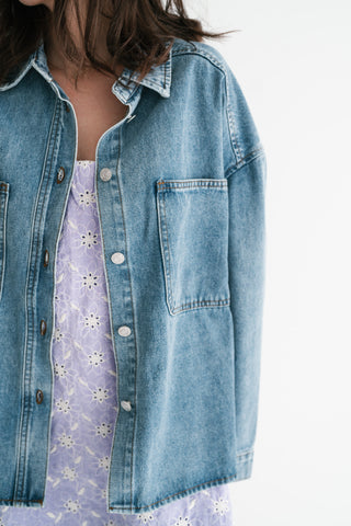 Worn Well Light Wash Denim Jacket