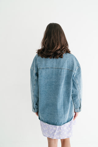 Worn Well Light Wash Denim Jacket
