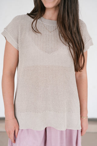 Spring Theme Knit Top