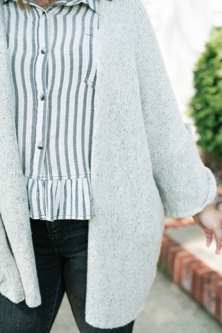 Lasting Favorite Knit Cardigan - Heather Grey