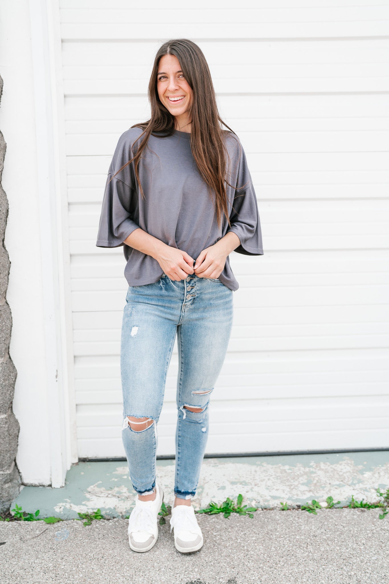 Nina Tee - Charcoal