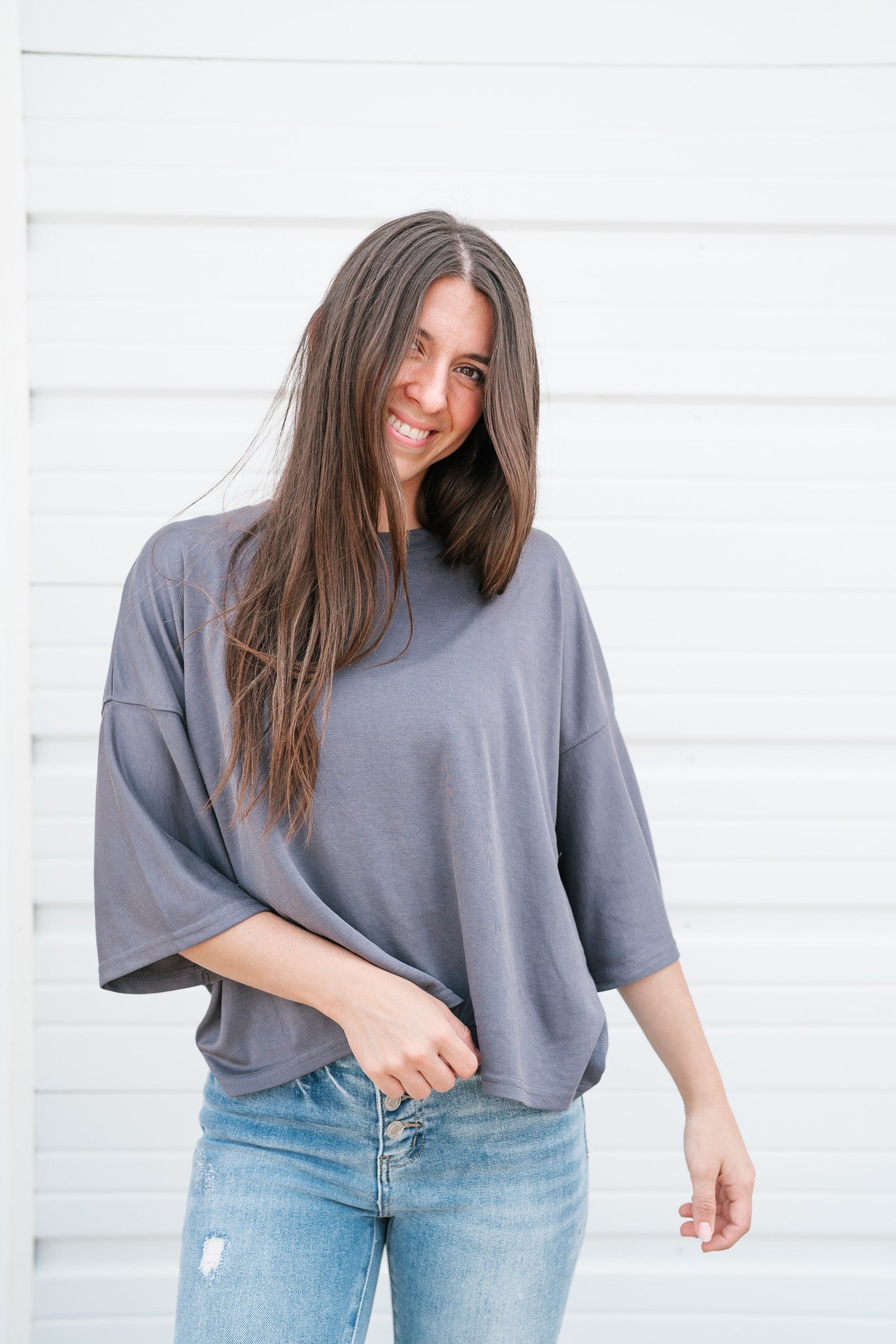 Nina Tee - Charcoal