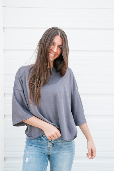 Nina Tee - Charcoal