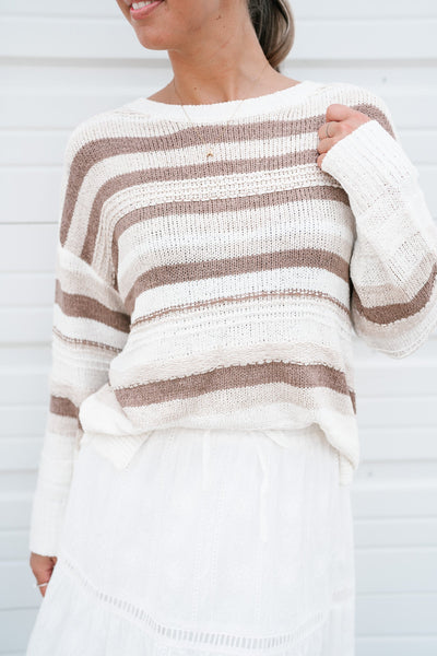 Lakeside Knitted Sweater Top
