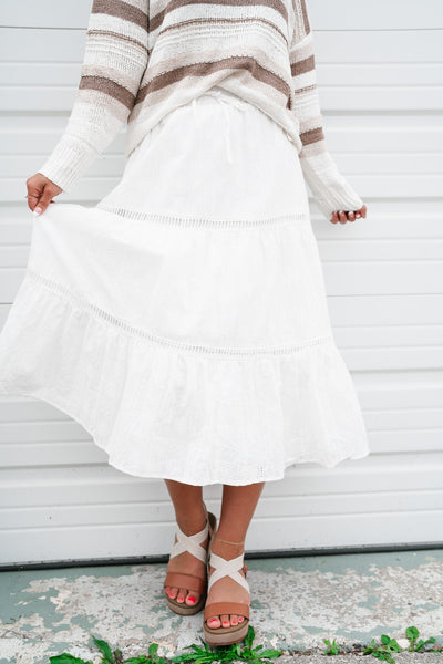 Walking On Sunshine Flowy Skirt