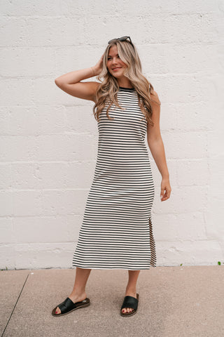 The Daily Stripe Sleeveless Dress