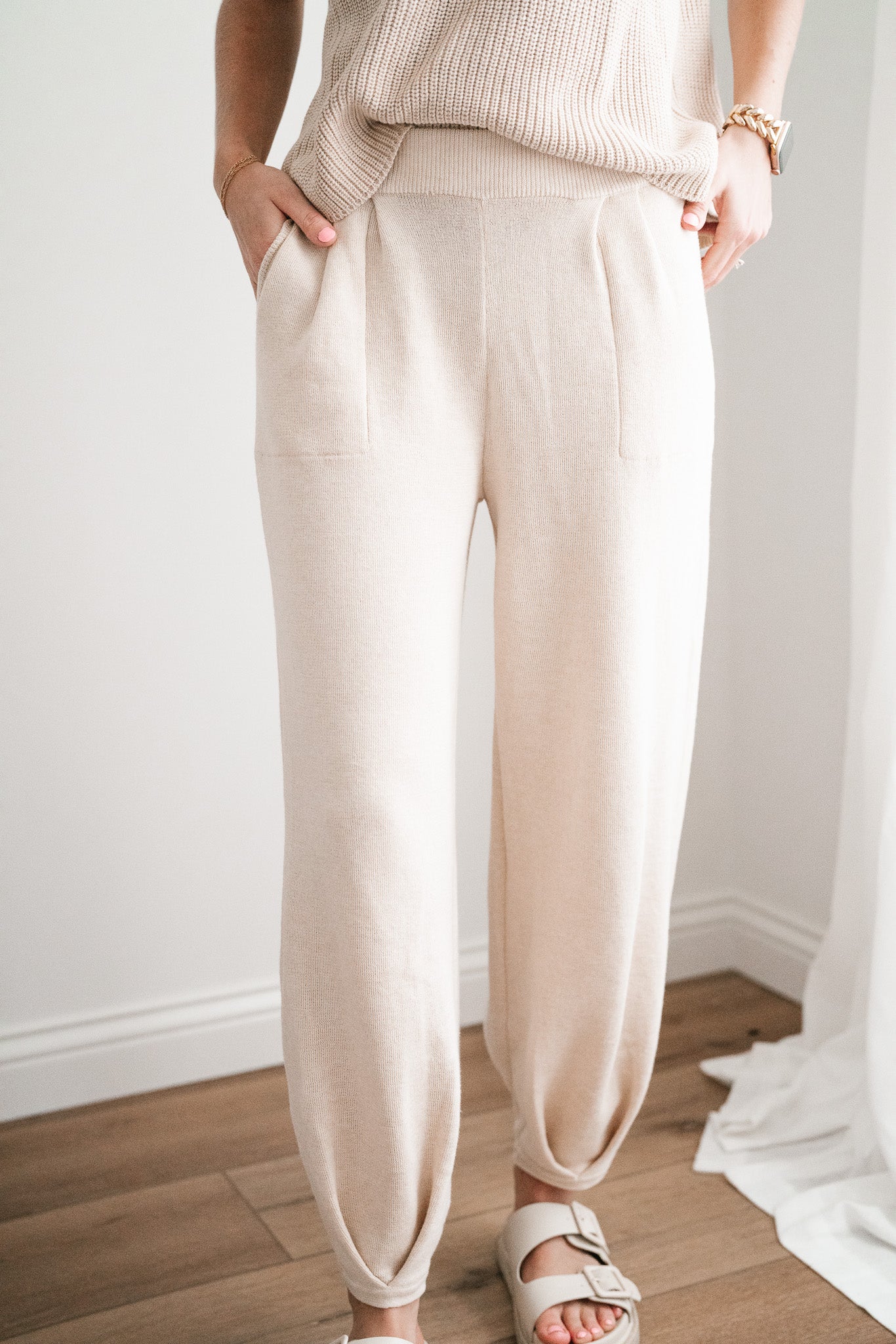 Della Sweater Lounge Set- Pants