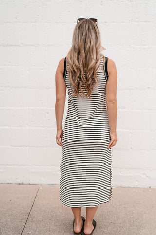 The Daily Stripe Sleeveless Dress