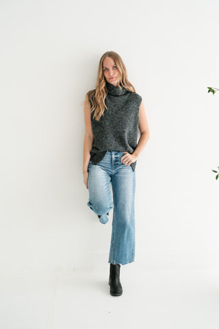 Minimal Muse Sleeveless Sweater