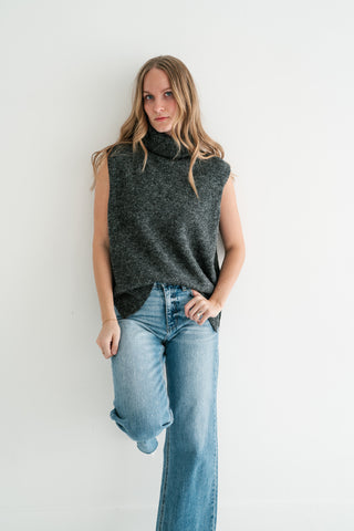 Minimal Muse Sleeveless Sweater