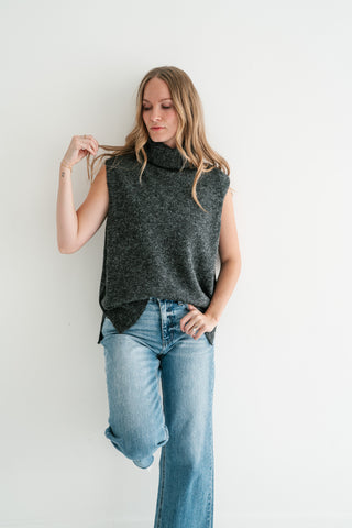 Minimal Muse Sleeveless Sweater