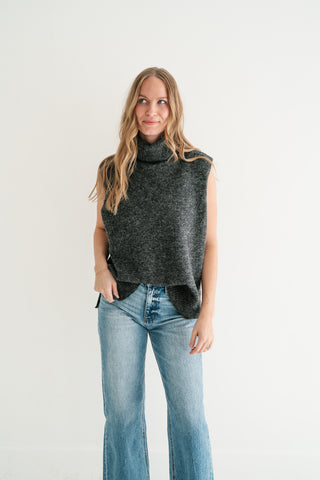 Minimal Muse Sleeveless Sweater