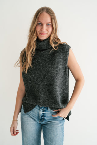 Minimal Muse Sleeveless Sweater