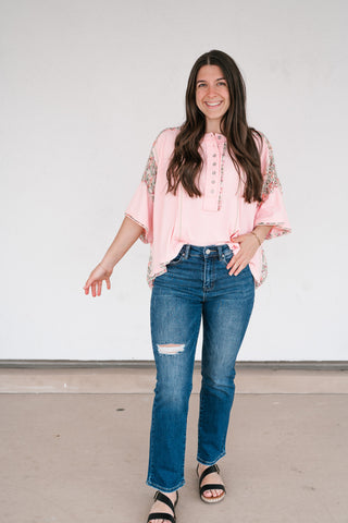 Rosewood Garden Relaxed Tee