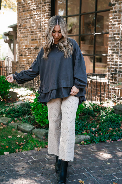 Weekend Layers Peplum Top